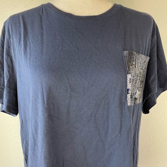 NWT DKNY Navy Blue T-Shirt Size XL - Picture 2 of 8